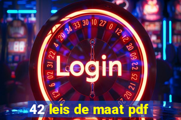 42 leis de maat pdf